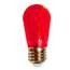 Pink LED S14 Smooth Light Bulb LI-S14PI-PL